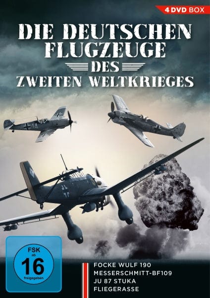 Black Hill Pictures DVD Die deutschen Flugzeuge des Zweiten Weltkrieges (4 DVDs)