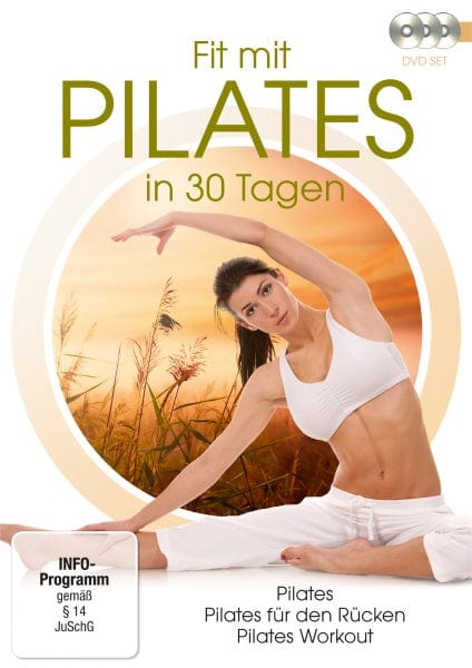 Black Hill Pictures DVD Fit mit Pilates in 30 Tagen (3 DVDs)