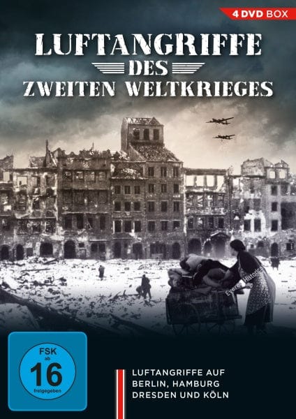 Black Hill Pictures DVD Luftangriffe des Zweiten Weltkrieges (4 DVDs)