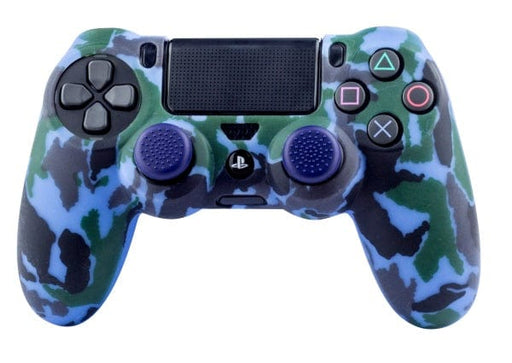 PS4 Silicone Skin + Grips Camo Navy – Bild 2– JETZT KAUFEN BEI GLACIER GAMES .at