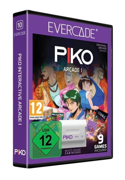Blaze Entertainment Hardware/Zubehör Blaze Evercade Piko Arcade Collection 1 Cartridge