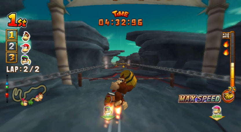Donkey Kong Jet Race (WII) - Komplett mit OVP (Nintendo Wii) – Bild 4– JETZT KAUFEN BEI GLACIER GAMES .at