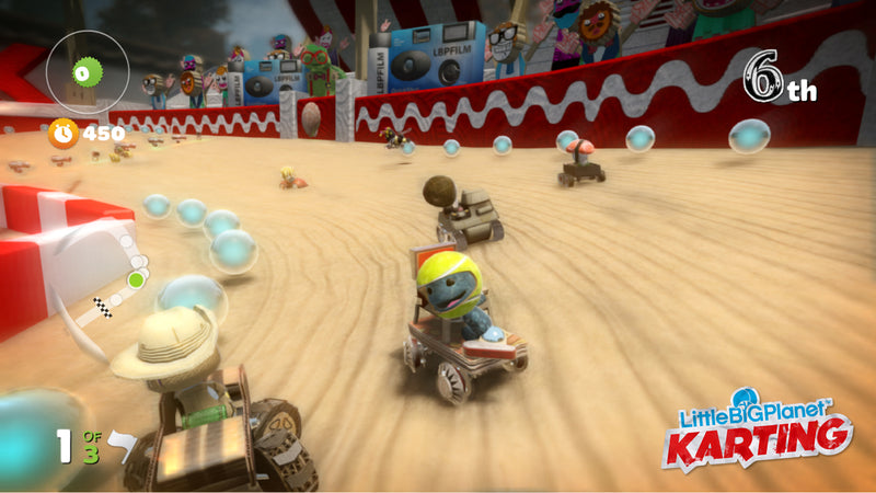 LittleBigPlanet Karting (PS3) - Komplett mit OVP – Bild 2– JETZT KAUFEN BEI GLACIER GAMES .at