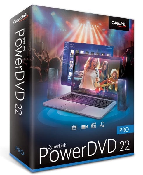 Cyberlink PC CyberLink PowerDVD 22 Pro | Universelle Medienwiedergabe und -verwaltung | Lebenslange Lizenz | BOX | Windows