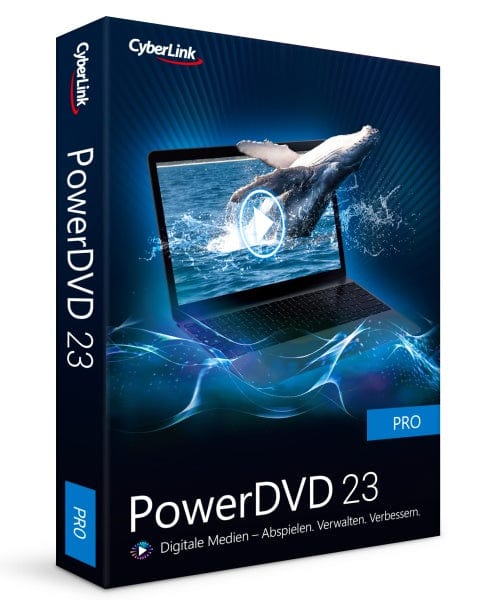 Cyberlink Software CyberLink PowerDVD 23 Pro | Universelle Medienwiedergabe und -verwaltung | Lebenslange Lizenz | BOX | Windows 10/11 [Box]