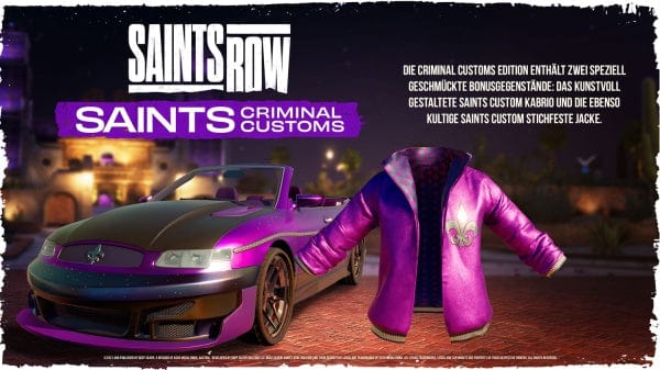 Deep Silver Games Saints Row Criminal Customs Edition (PS4)