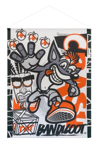 DPI Merchandising Merchandise Crash Bandicoot Canvas Poster "Crash"
