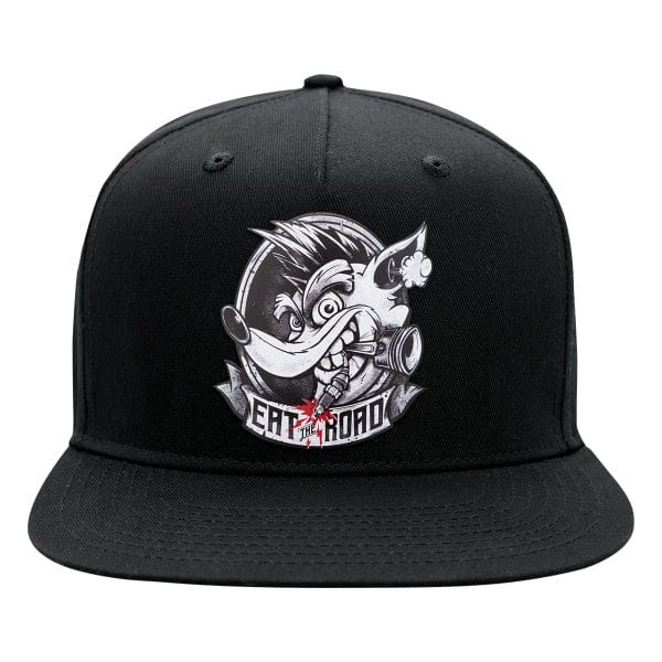 DPI Merchandising Merchandise Crash Bandicoot Cap "Eat the Road" Black