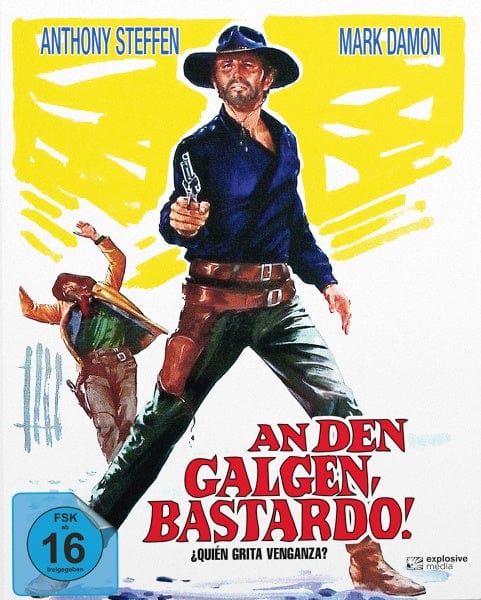 Explosive Media Blu-ray An den Galgen, Bastardo (Mediabook B, Blu-ray+DVD)