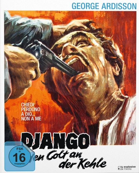 Explosive Media Blu-ray Django - Den Colt an der Kehle (Mediabook B, Blu-ray+DVD)