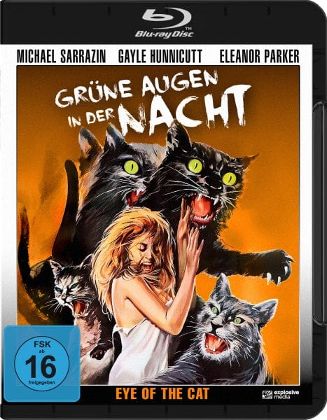Explosive Media Blu-ray Grüne Augen in der Nacht (Eye of the Cat) (Blu-ray)