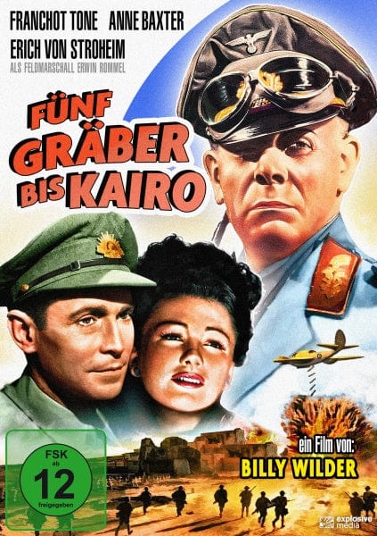 Explosive Media DVD Fünf Gräber bis Kairo (Five Graves to Cairo) (DVD)