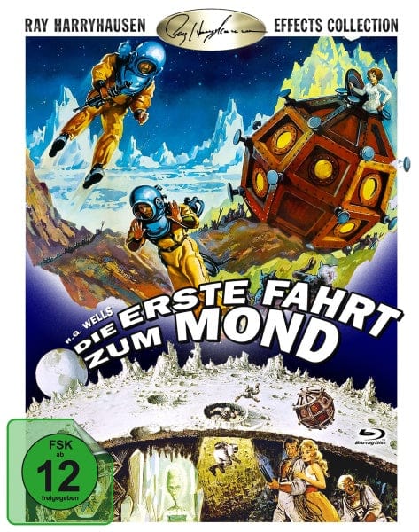 Explosive Media Films Die erste Fahrt zum Mond / First men in the moon (Blu-ray)