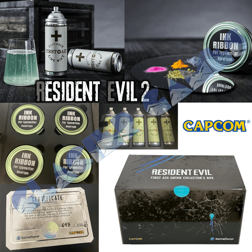 Resident Evil First Aid Drink Collector's Box by Sakami Nur 4750 Weltweit! NEU – Bild 2– JETZT KAUFEN BEI GLACIER GAMES .at
