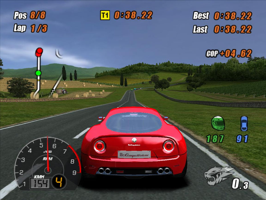 S.C.A.R.: Squadra Corse Alfa Romeo (PS2) - Mit OVP, ohne Anleitung