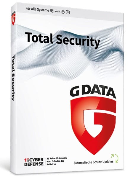 G Data PC G DATA Total Security 1 PC (Code in a Box)