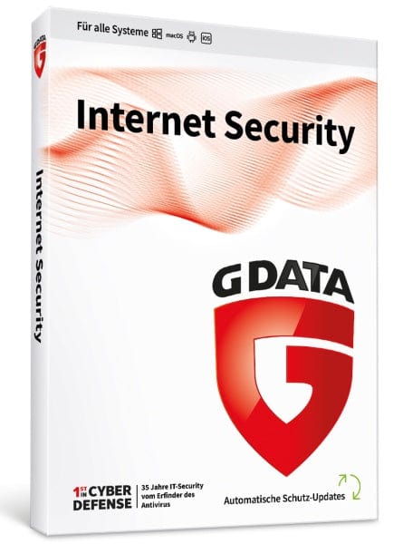 G Data Software G DATA Internet Security 1PC (Code in a Box)