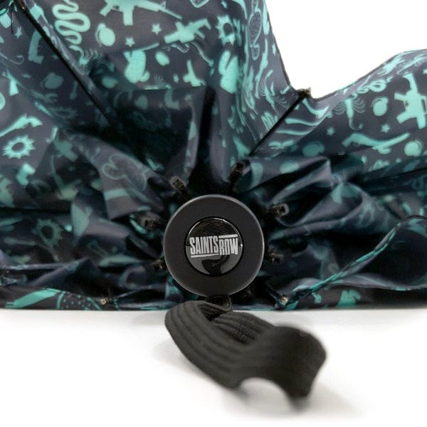 Saints Row Umbrella "Pattern" Black – Bild 5– JETZT KAUFEN BEI GLACIER GAMES .at