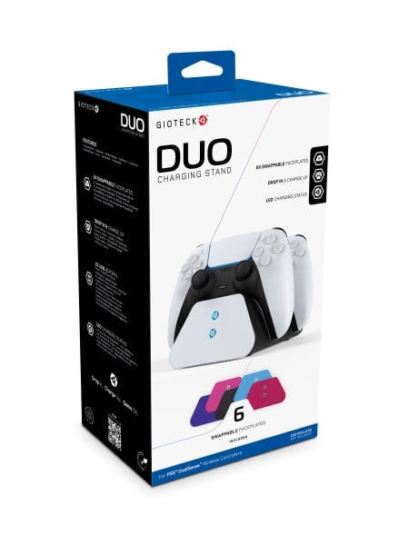 Gioteck Hardware / Zubehör Gioteck - Duo Charging Stand for PS5 (6 Colours)