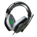 Gioteck Hardware / Zubehör Gioteck - HC-9 Wired Gaming Headset for Xbox Series X/S, PS5, PS4, Switch, PC (Black/Green)