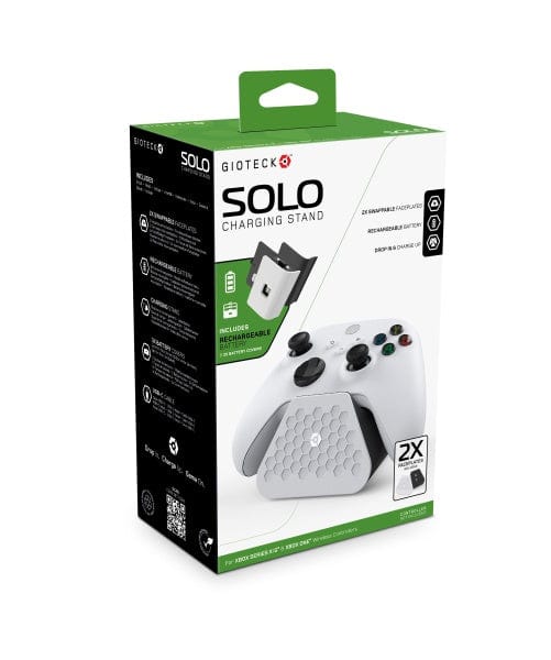 Gioteck Hardware / Zubehör Gioteck - Solo Charging Stand for xbox One, Xbox Series X (Black/White)