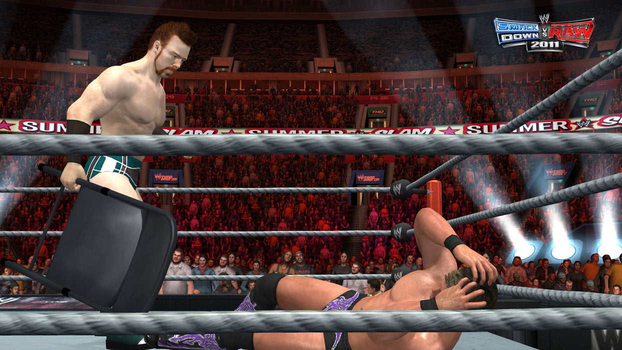 WWE SmackDown vs. Raw 2011 (X360) - Komplett mit OVP