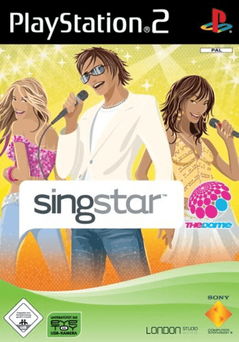 Glacier Games Games SingStar: The Dome (PS2) - Komplett mit OVP