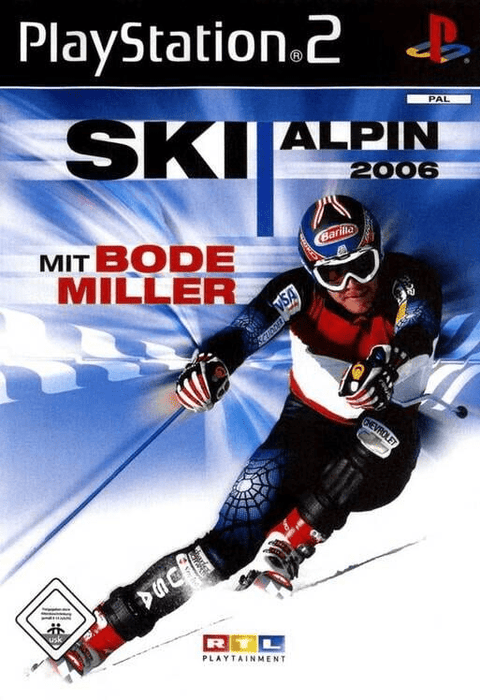 Glacier Games Games Ski Alpin 2006 (PS2) - Komplett mit OVP