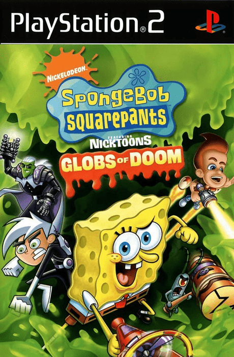 Glacier Games Games SpongeBob Schwammkopf featuring Nicktoons Globs of Doom (PS2) - Komplett mit OVP