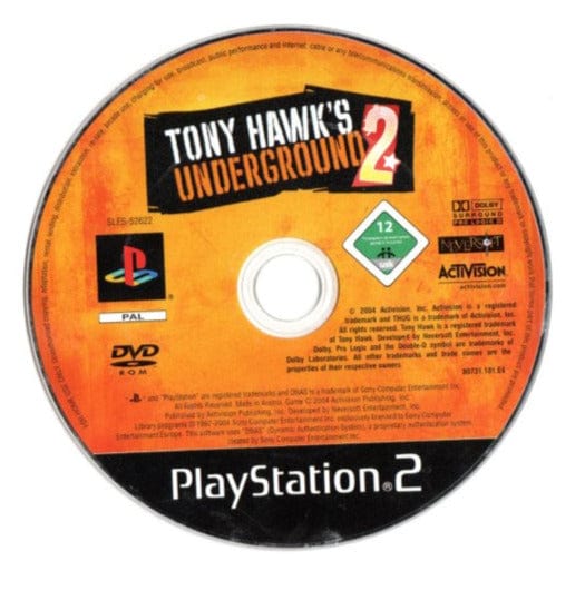 Glacier Games Games Tony Hawk's Underground 2 (PS2) - Nur CD