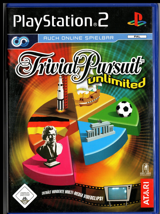 Glacier Games Games Trivial Pursuit Unlimited (PS2) - Komplett mit OVP