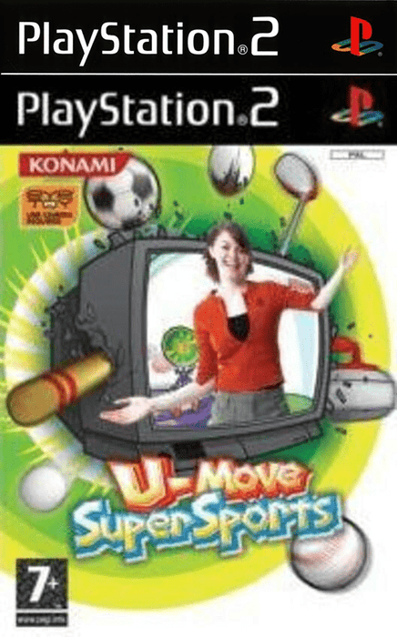 Glacier Games Games U-Move SuperSports (PS2) - Komplett mit OVP