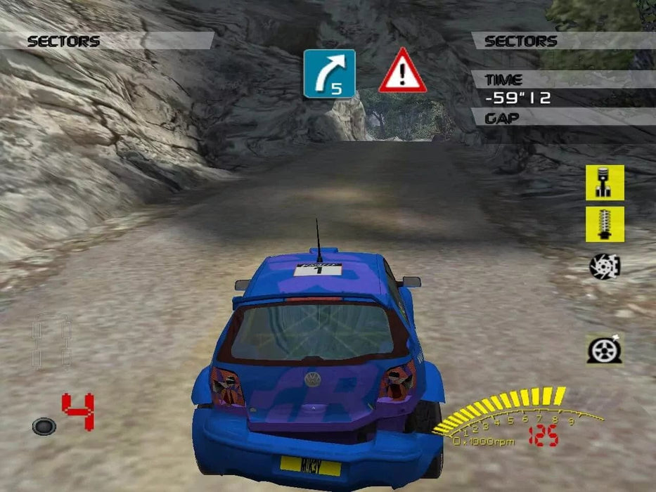 Glacier Games Games V-Rally 3 [Platinum] (PS2) - Komplett mit OVP