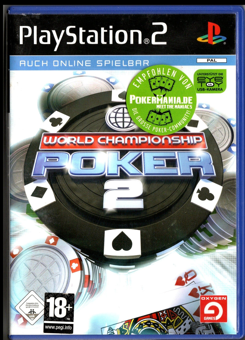 World Championship Poker 2 (PS2) - Mit OVP, ohne Anleitung– JETZT KAUFEN BEI GLACIER GAMES .at
