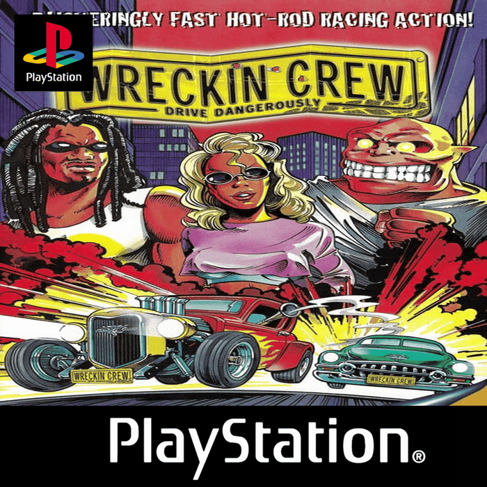 Glacier Games Games Wreckin Crew (PS1) - Komplett mit OVP