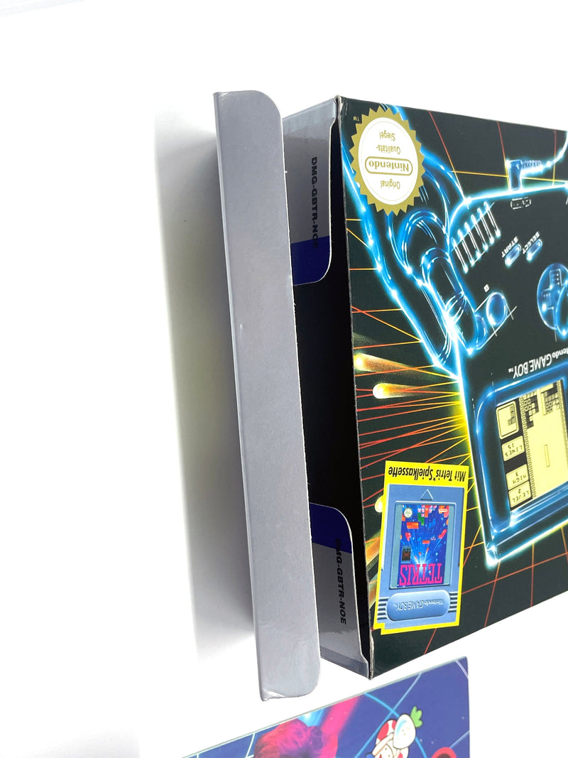 Nintendo Game Boy Konsole DMG-01 mit OVP Komplett wie NEU + NEUE Display Platine– JETZT KAUFEN BEI GLACIER GAMES .at