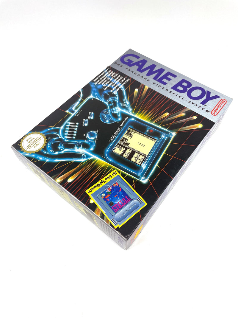 Nintendo Game Boy Konsole DMG-01 mit OVP Komplett wie NEU + NEUE Display Platine– JETZT KAUFEN BEI GLACIER GAMES .at