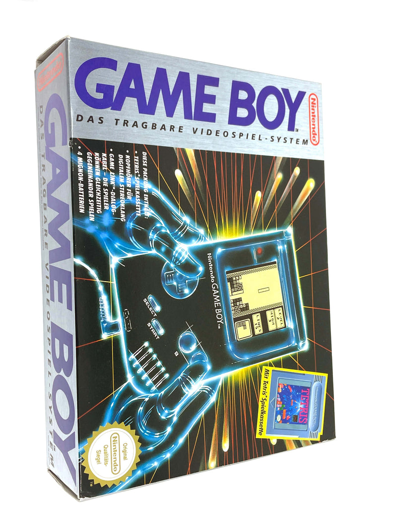 Nintendo Game Boy Konsole DMG-01 mit OVP Komplett wie NEU + NEUE Display Platine– JETZT KAUFEN BEI GLACIER GAMES .at