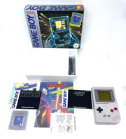 Nintendo Game Boy Konsole DMG-01 mit OVP Komplett wie NEU + NEUE Display Platine– JETZT KAUFEN BEI GLACIER GAMES .at