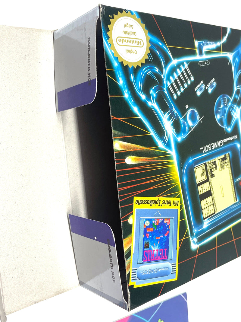 Nintendo Game Boy Konsole DMG-01 mit OVP Komplett wie NEU + NEUE Display Platine– JETZT KAUFEN BEI GLACIER GAMES .at