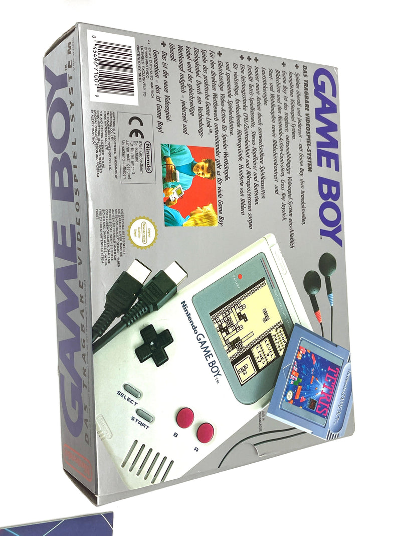 Nintendo Game Boy Konsole DMG-01 mit OVP Komplett wie NEU + NEUE Display Platine– JETZT KAUFEN BEI GLACIER GAMES .at