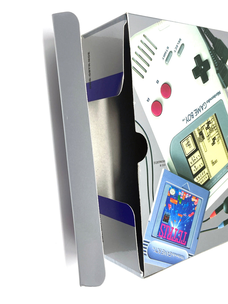 Nintendo Game Boy Konsole DMG-01 mit OVP Komplett wie NEU + NEUE Display Platine– JETZT KAUFEN BEI GLACIER GAMES .at