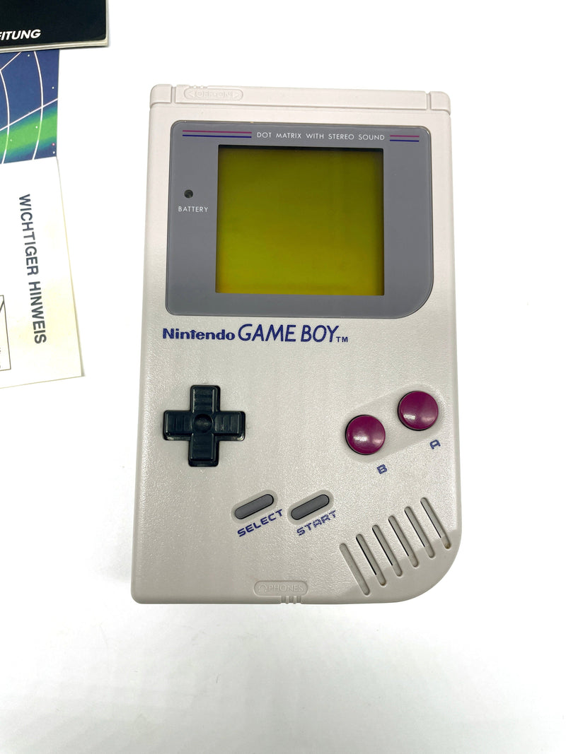 Nintendo Game Boy Konsole DMG-01 mit OVP Komplett wie NEU + NEUE Display Platine – Bild 4– JETZT KAUFEN BEI GLACIER GAMES .at
