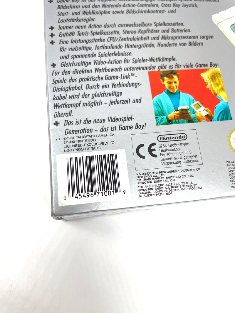 Nintendo Game Boy Konsole DMG-01 mit OVP Komplett wie NEU + NEUE Display Platine– JETZT KAUFEN BEI GLACIER GAMES .at
