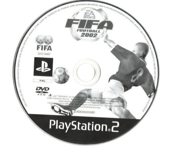 FIFA 2002 (PS2) - Nur CD