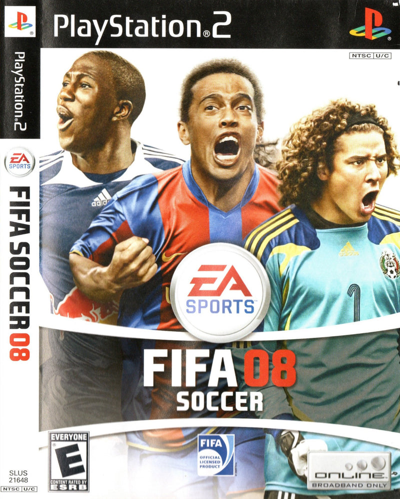 FIFA 08 Soccer NTSC VERSION (PS2) - Komplett mit Spielanleitung– JETZT KAUFEN BEI GLACIER GAMES .at