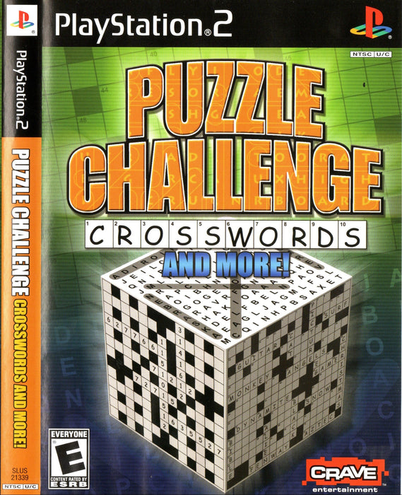 Puzzle Challenge Crosswords NTSC VERSION (PS2) - Komplett mit Spielanleitung