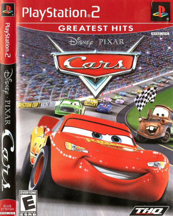 Disney Pixar CARS ( Greatest Hits) NTSC VERSION (PS2) - Komplett mit Spielanleitung