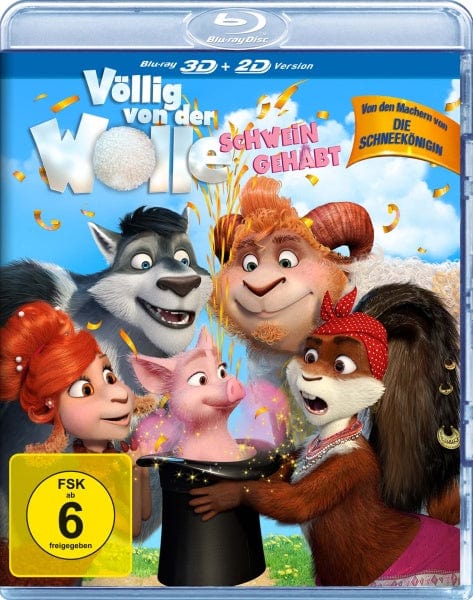 Koch Media Home Entertainment 3D-Blu-ray Völlig von der Wolle: Schwein gehabt! (3D Blu-ray inkl. 2D Fassung)