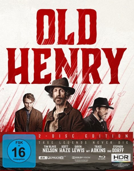 Koch Media Home Entertainment 4K Ultra HD - Film Old Henry (Mediabook, 4K-UHD+Blu-ray)